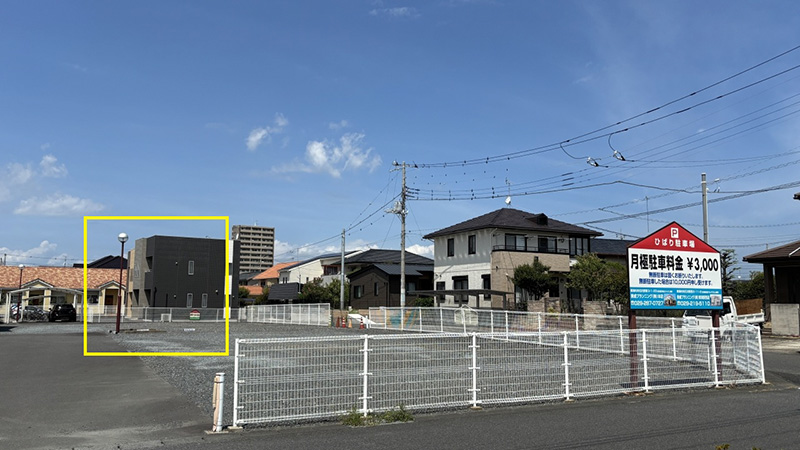 IBARAKI e-BASE駐車場